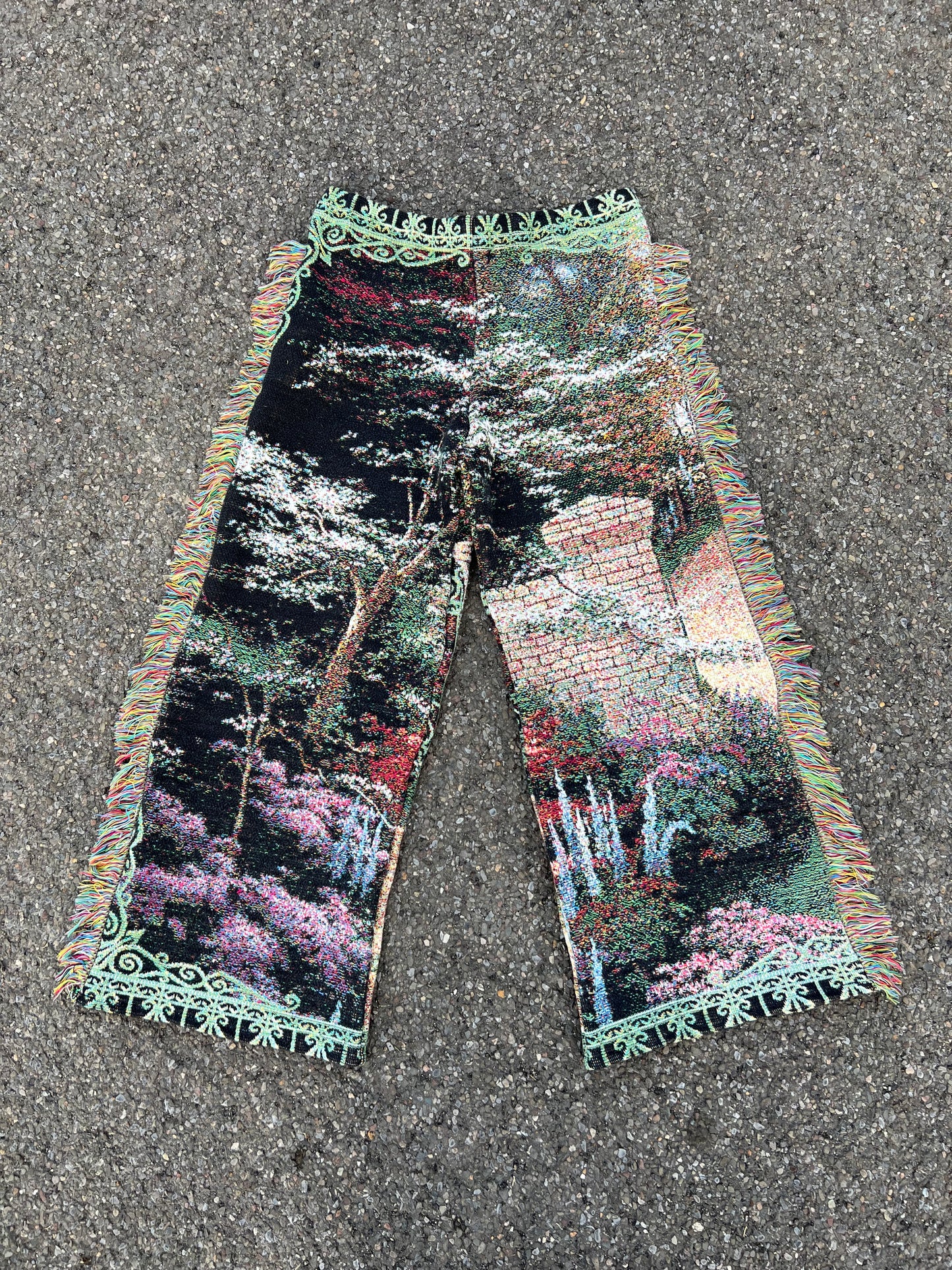 "at the gates" blanket pants 🌸