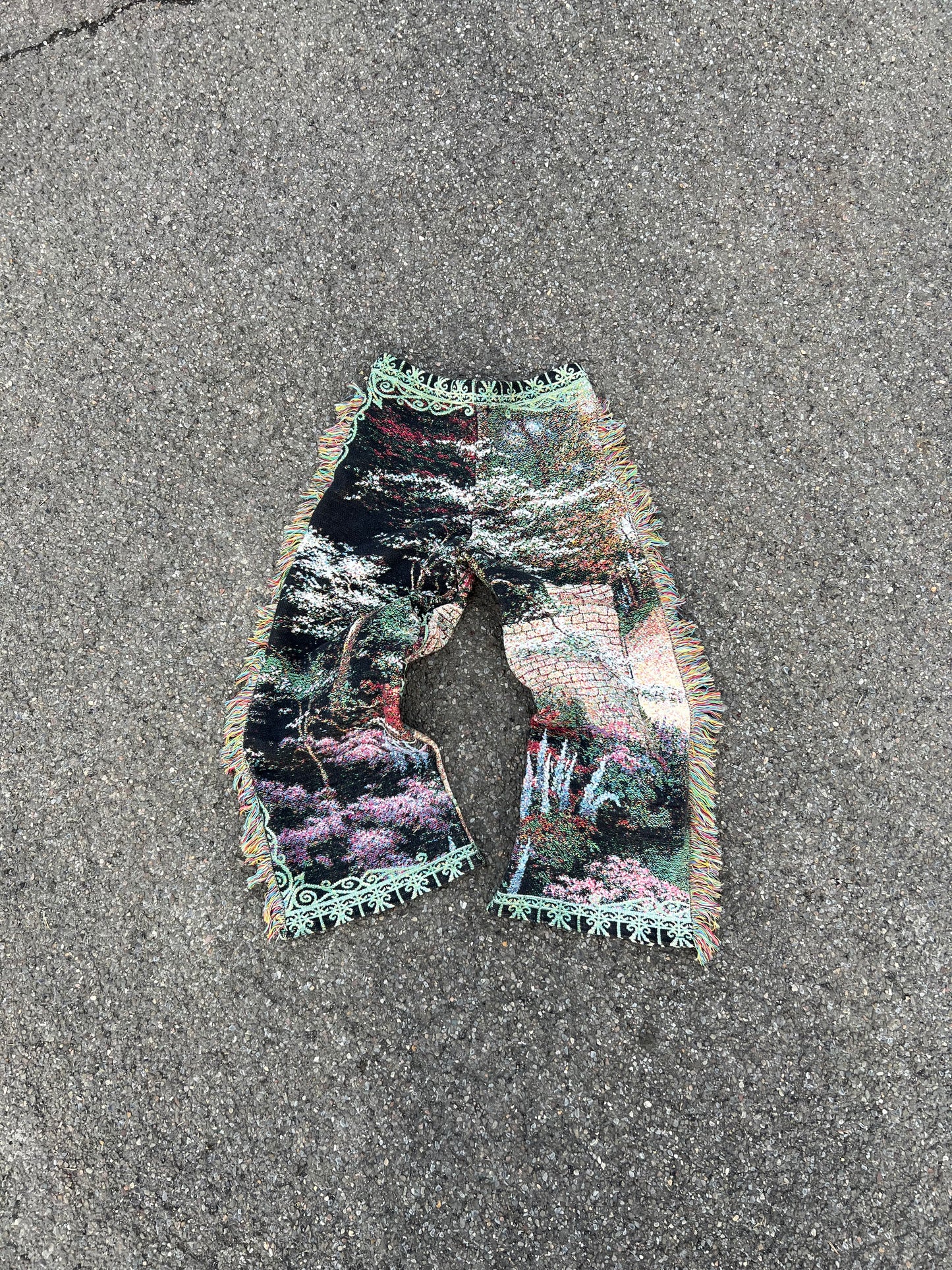 "at the gates" blanket pants 🌸