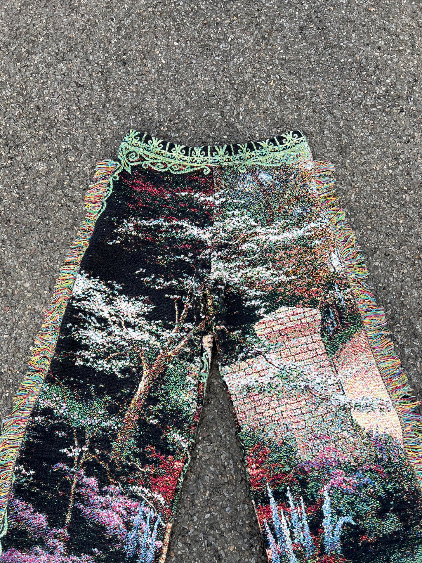 "at the gates" blanket pants 🌸