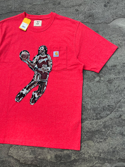 jordan dunk carhartt tee 🏀🗑️