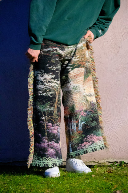 "at the gates" blanket pants 🌸