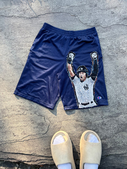 jeter shorts ⚾️