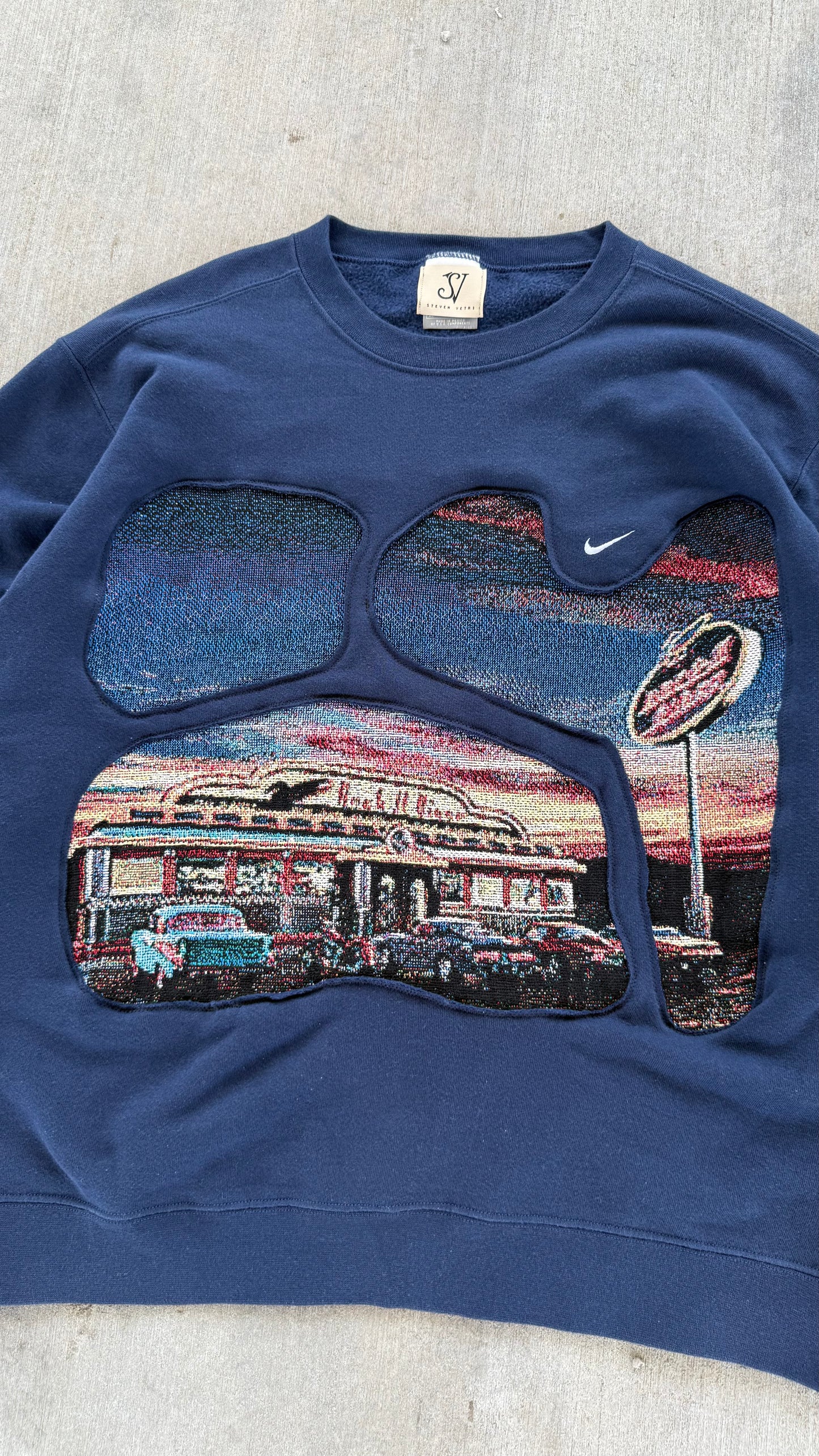 old skool diner nike crew 🥞