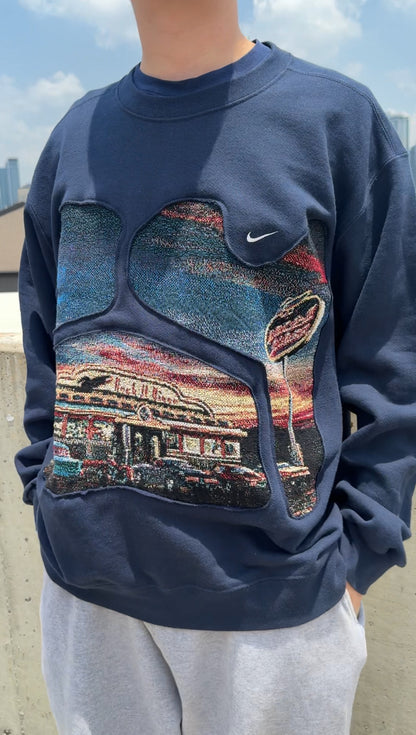 old skool diner nike crew 🥞