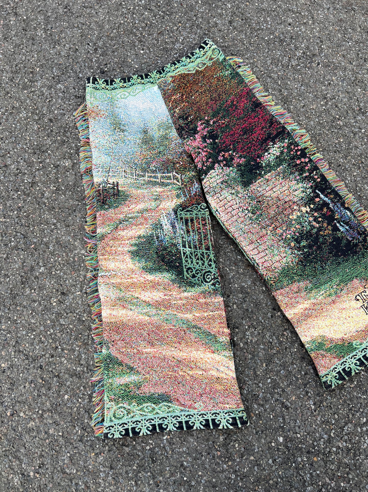 "at the gates" blanket pants 🌸