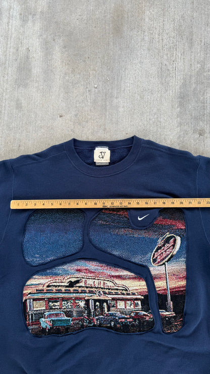 old skool diner nike crew 🥞