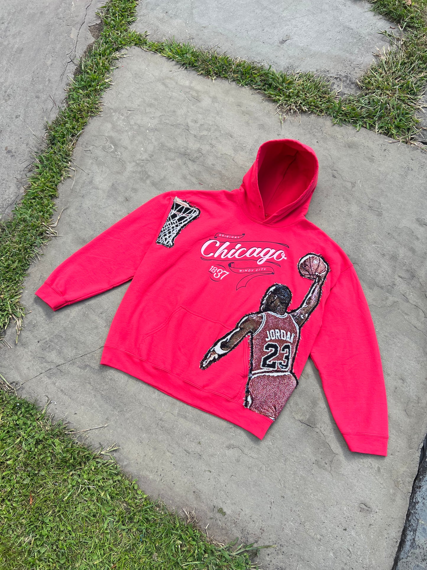 jordan “chicago” hoodie V2 🏀