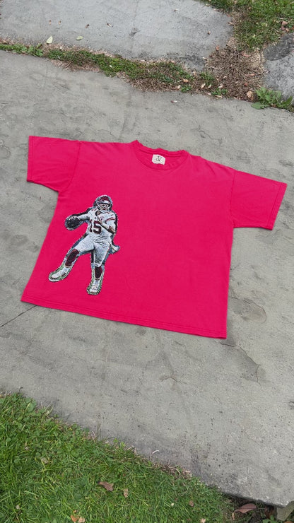 patrick mahomes "running throw" tee