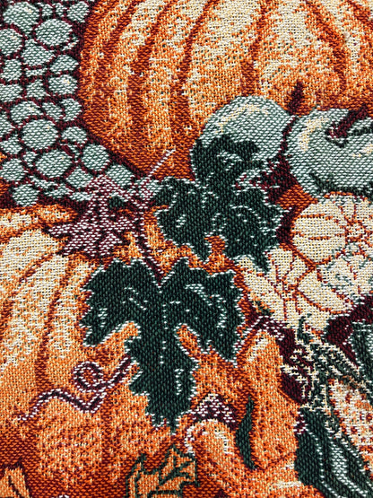 vibrant fall foliage reworked sweater